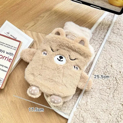 Bouillotte Kawaii Isolante en Caoutchouc avec Housse en Peluche Ma boutique