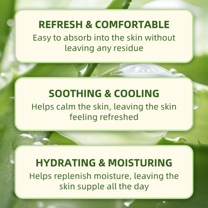 Gel Hydratant à l’Aloe Vera – Soin Visage Naturel & Éclaircissant - BLACKBEARD OUTDOOR INDUSTRIES
