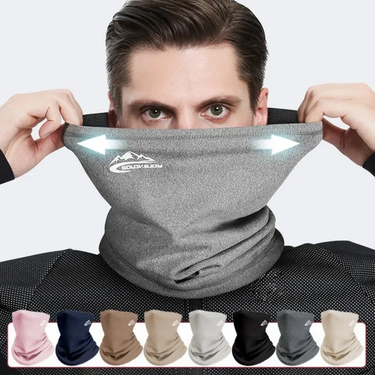 Écharpe Chauffante et Tactique Unisexe - Masque de Ski Thermique en Velours pour Hiver – Protection Contre le Vent et le Froid pour Cyclisme, Running, Ski et Activités Outdoor - BLACKBEARD OUTDOOR INDUSTRIES
