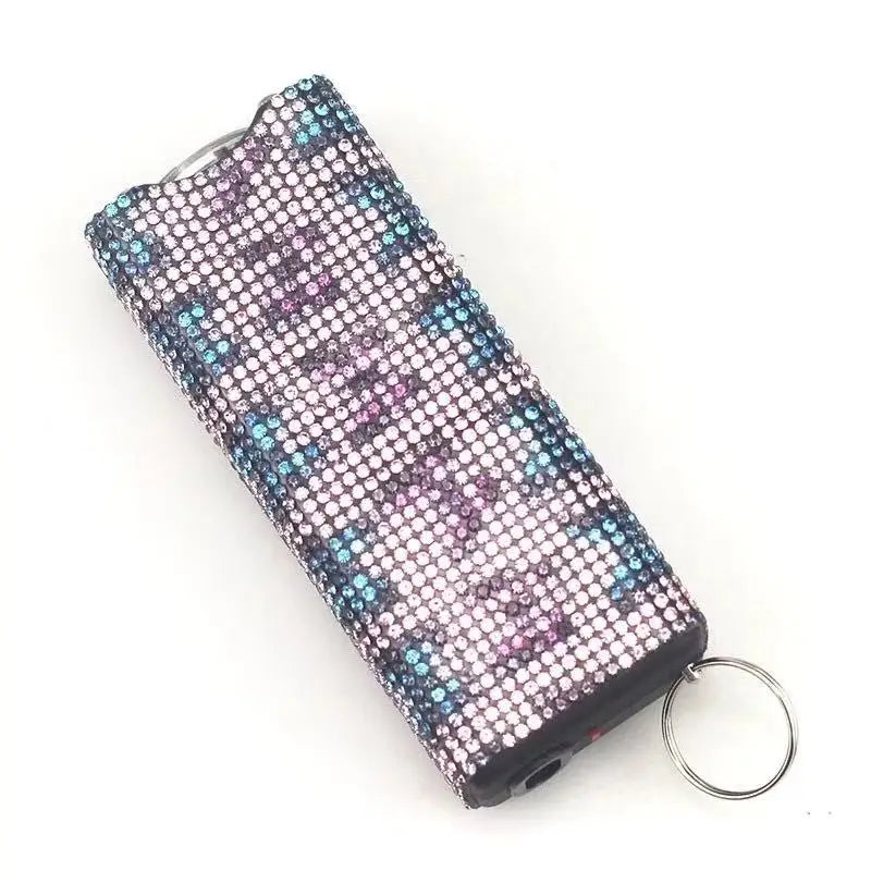 DiamondInlaid Multifunctional Portable Outdoor Tool Flashlight Arc Lighter USB Rechargeable Women's Gift BLACKBEARD OUTDOOR INDUSTRIES