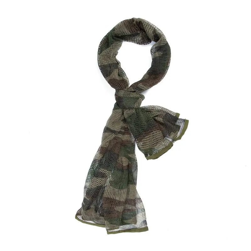 Foulard Camouflage en Maille - Voile de Sniper Camouflage pour Extérieur (Camping, Randonnée, Chasse, Tir) BLACKBEARD OUTDOOR INDUSTRIES