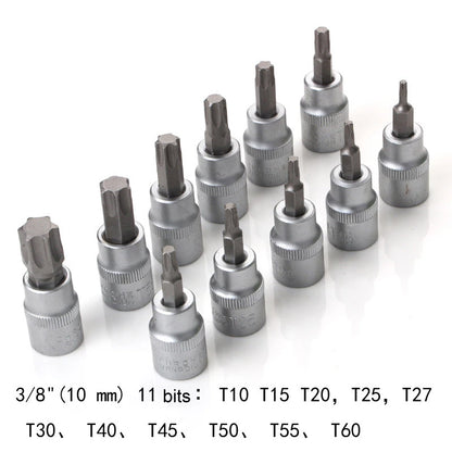 Set de 34 Pièces Douilles Torx Star & Embouts Sécurité – Mâle/Femelle E-Security - BLACKBEARD OUTDOOR INDUSTRIES