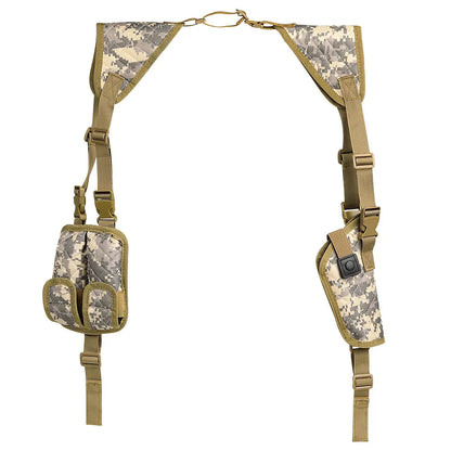Holster Tactique à Port Discret avec Double Magasin - Pochette Sous-armé pour Pistolet - Accessoire de Tir et de Chasse BLACKBEARD OUTDOOR INDUSTRIES