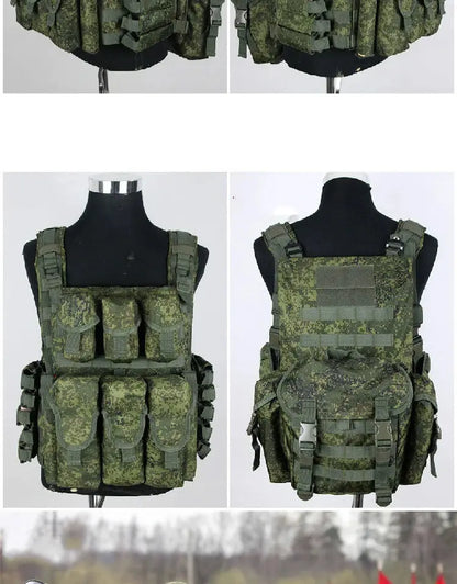 Gilet Tactique Russe 6B46 – Système Chest Rig EMR avec Plaque EVA et Pochettes AK – Équipement de Combat Professionnel Ma boutique