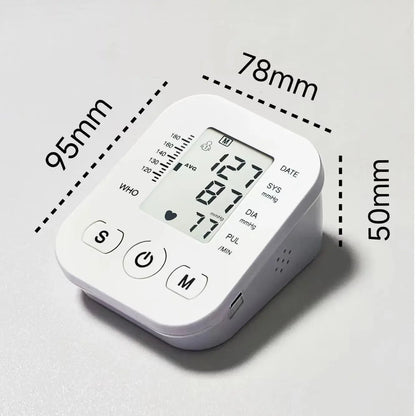 Tensiomètre Digital Portable – Moniteur de Tension Artérielle au Bras avec Mesure du Pouls Ma boutique