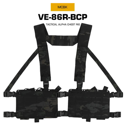 Alpha Chest Rig – Design Séparé avec Système MOLLE | OphidianTac - BLACKBEARD OUTDOOR INDUSTRIES