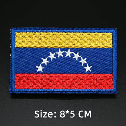 Patches Drapeaux Brodés Tactiques – international - BLACKBEARD OUTDOOR INDUSTRIES