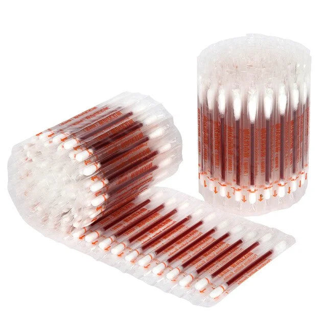 Coton-Tiges Médicaux Désinfectants à l’Iode – Usage Unique – Paquet de 50 pcs - BLACKBEARD OUTDOOR INDUSTRIES