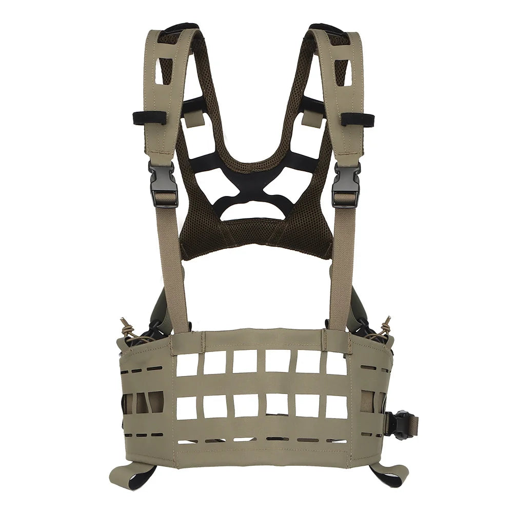 Gilet Tactique SPC - Chest Rig Léger avec Système Molle, Multi-fonction, Convertible, Plateforme de Transport de Charge pour Chasse et Activités Tactiques - BLACKBEARD OUTDOOR INDUSTRIES