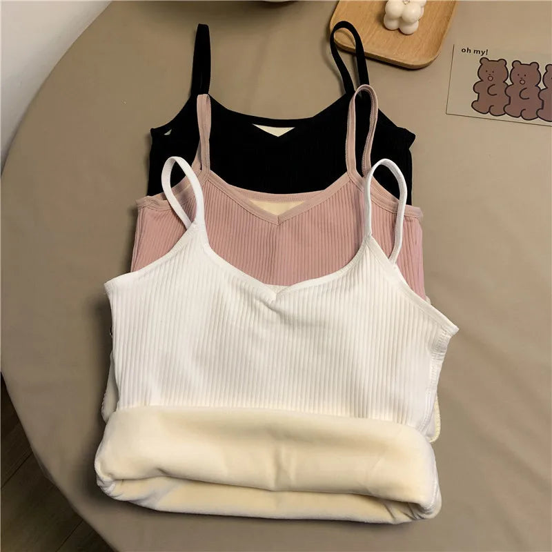 Lot de 2 Débardeurs Thermiques Femme | Hiver | Sans Manches | Velours Doux & Chaud | Taille Unique Extensible - BLACKBEARD OUTDOOR INDUSTRIES
