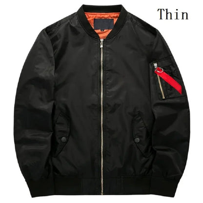 Veste Bomb MA1 Pilote Homme 2023 – Veste Baseball Épaissie Automne-Hiver, Coupe Casual et Militaire - BLACKBEARD OUTDOOR INDUSTRIES