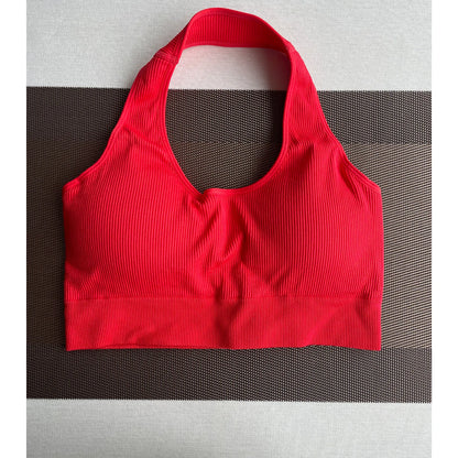 Soutien-Gorge Sans Couture à Col Halter "Limitless" - Spandex Élastique et Respirant pour Femmes, Confort et Maintien, Idéal pour le Fitness et le Yoga - BLACKBEARD OUTDOOR INDUSTRIES