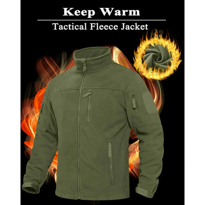 Veste Softshell Tactique Homme – Veste en Fleece Zippée, Chaude, Coupe-Vent et Multifonctionnelle avec Poches Zippées – Idéale pour le Randonnée, le Travail en Extérieur et les Activités en Plein Air BLACKBEARD OUTDOOR INDUSTRIES