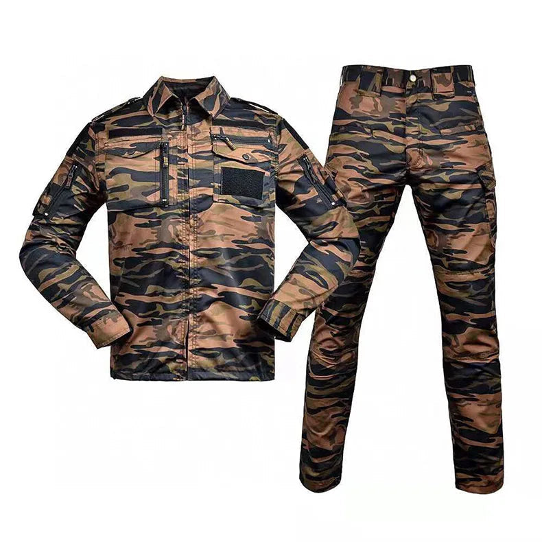 Uniforme Tactique BDU - Ensemble Camouflage avec Chemise et Pantalon | Vêtements de Randonnée, Chasse, Entraînement et Airsoft BLACKBEARD OUTDOOR INDUSTRIES