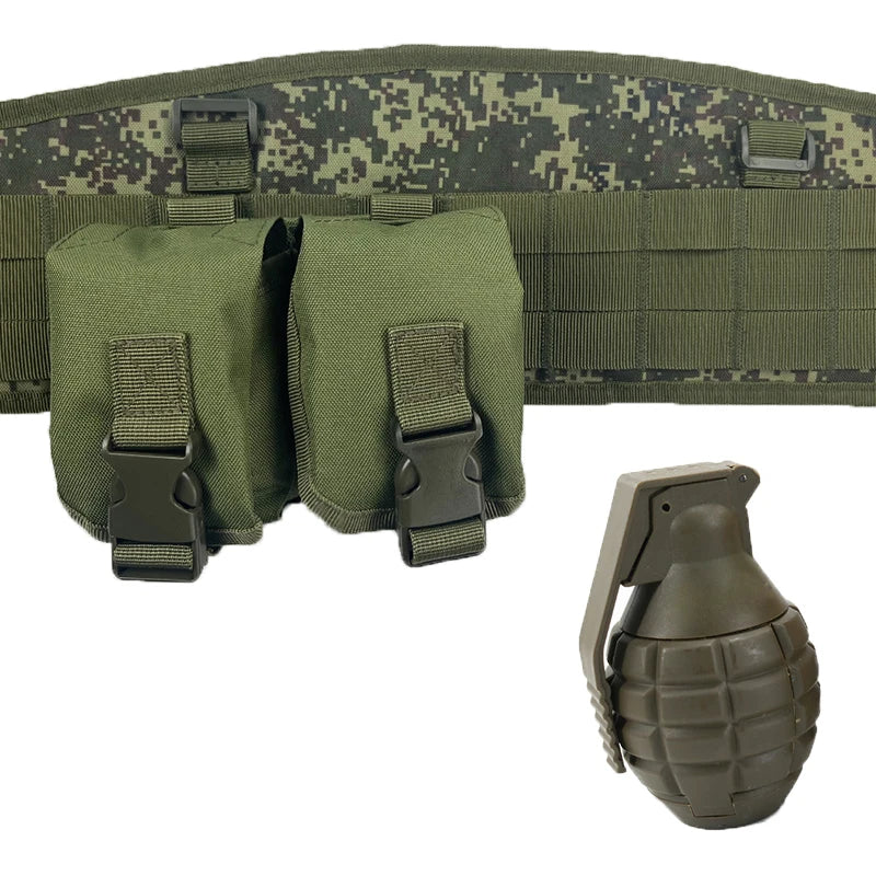 Pochette Tactique MOLLE Grenade – Simple ou Double | M67 / LBT | Sac EDC Airsoft & Chasse - BLACKBEARD OUTDOOR INDUSTRIES