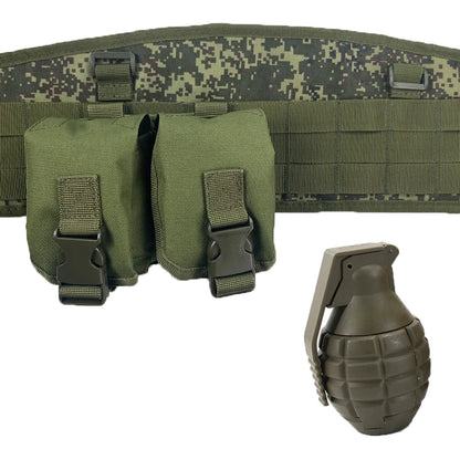 Pochette Tactique MOLLE Grenade – Simple ou Double | M67 / LBT | Sac EDC Airsoft & Chasse - BLACKBEARD OUTDOOR INDUSTRIES