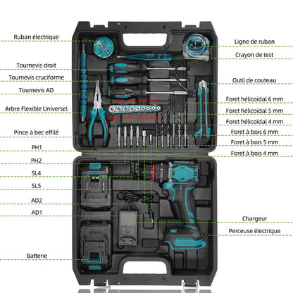 perceuse sans fil NEWBENY 21+3 BLACKBEARD OUTDOOR INDUSTRIES