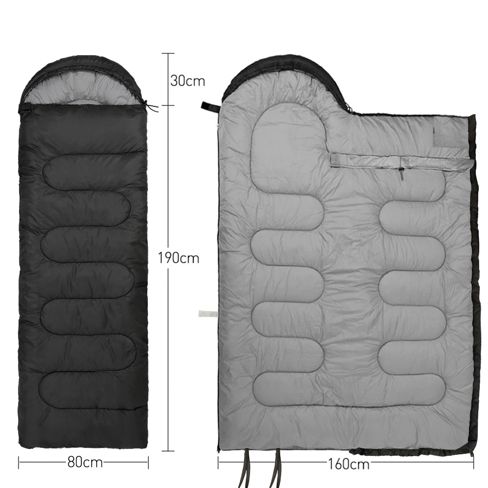 Sac de Couchage Enveloppe Multi-usage 2024 – Portable, Isolation Contre la Saleté, Pour Camping et Voyage - BLACKBEARD OUTDOOR INDUSTRIES