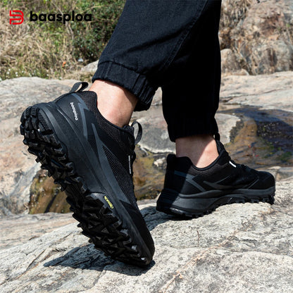 Chaussures de Randonnée Homme Bassploa – Sneakers Légères, Confortables et Antidérapantes, Résistantes à l'Usure, pour Activités Outdoor - BLACKBEARD OUTDOOR INDUSTRIES