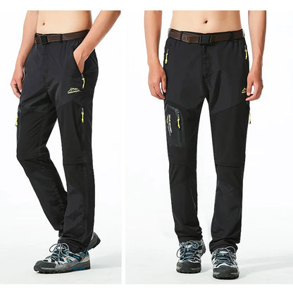 Pantalon de Randonnée Homme Été – Convertible, Séchage Rapide, Multi-Poches, Extensible - BLACKBEARD OUTDOOR INDUSTRIES