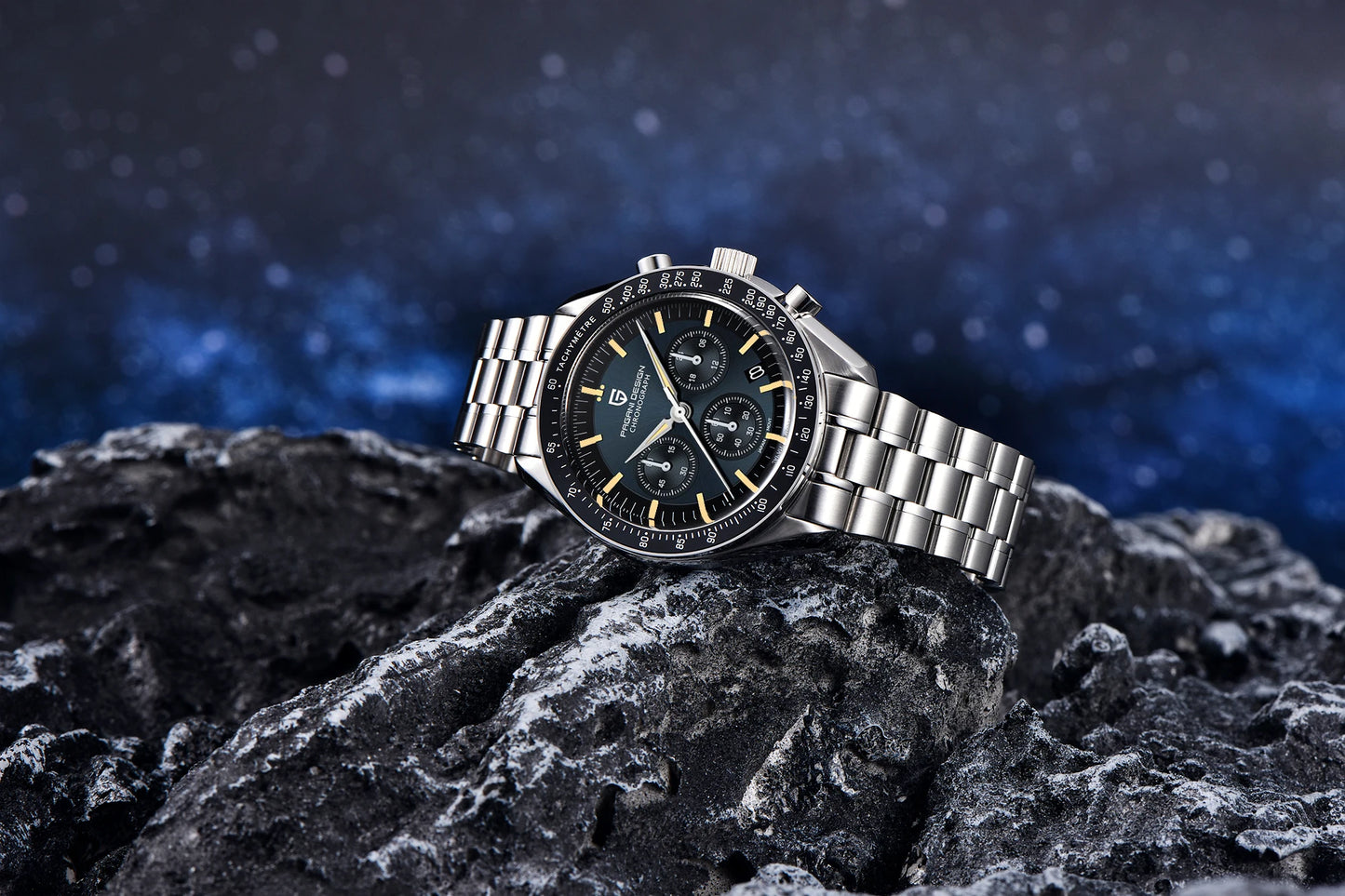 PAGANI DESIGN PD-1701 Moonwatch 2025 – Hommage à la CK2998 – Montre Homme Quartz Chronographe de Luxe - BLACKBEARD OUTDOOR INDUSTRIES