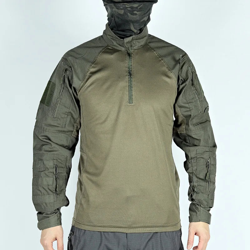 XMGOLONG PRO Pioneer Frog Suit – Haut Tactique G3 Été/Automne Camouflage CP | Séchage Rapide | Entraînement, Chasse, Airsoft - BLACKBEARD OUTDOOR INDUSTRIES