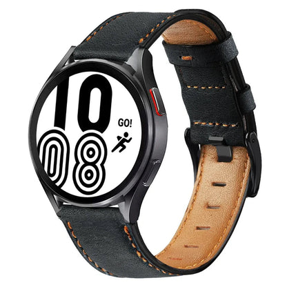 Bracelet en Cuir Rétro pour Montres Samsung Galaxy, Huawei, Amazfit et Plus - 20mm / 22mm BLACKBEARD OUTDOOR INDUSTRIES