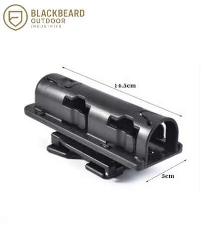 Guardian 360 – Étui Rotatif pour Matraque Télescopique (Paddle, ABS Noir) Ma boutique